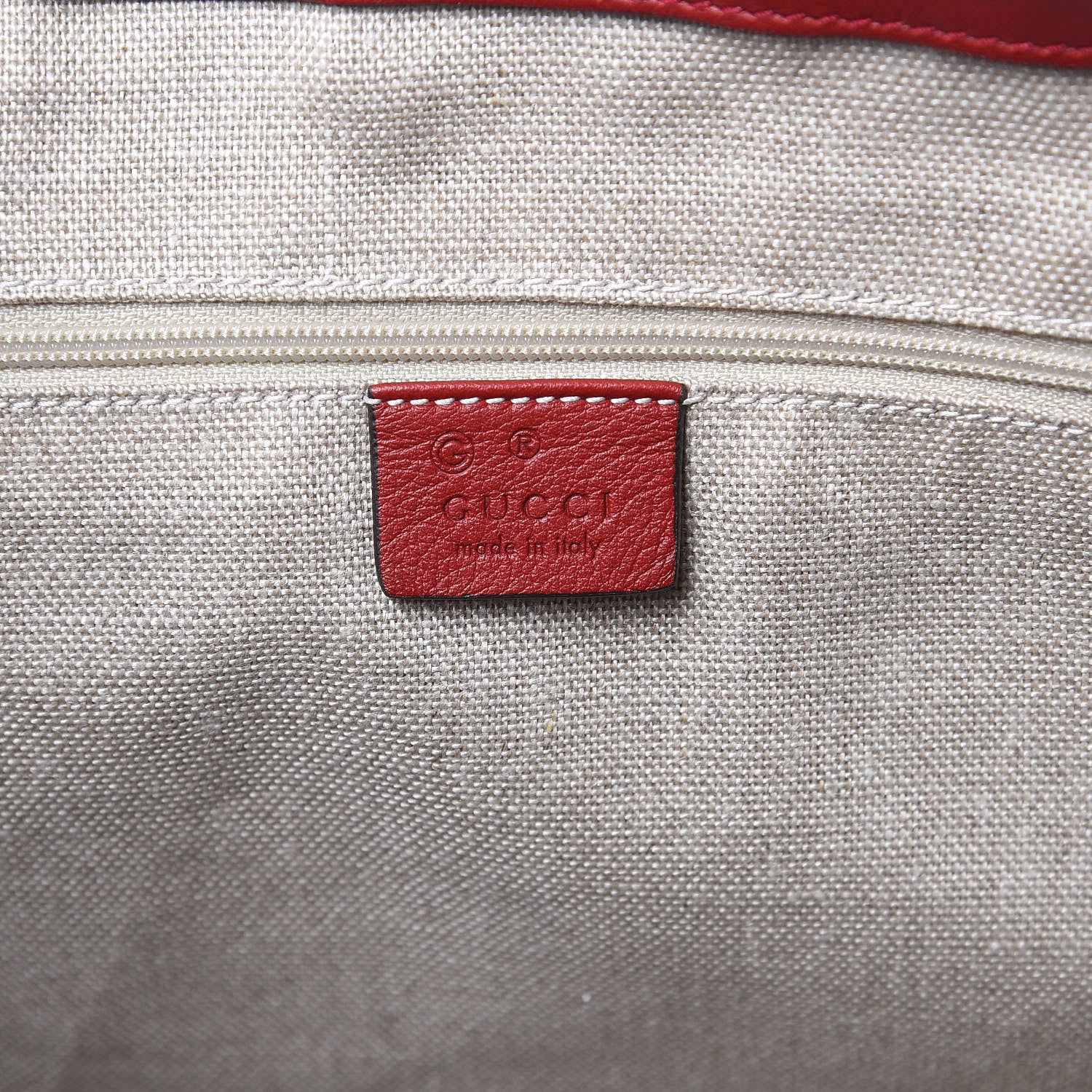 Gucci Soft Microguccissima Medium Zippered Satchel Rosso 6 of 10