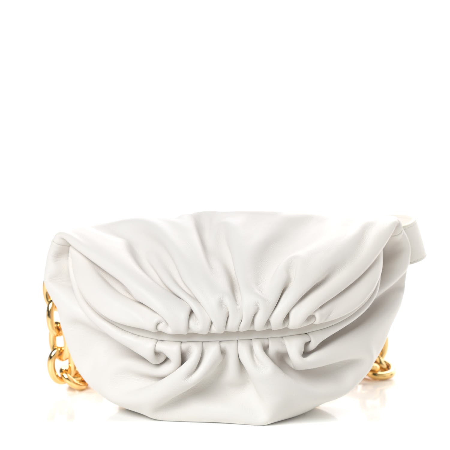 Bottega Veneta Nappa The Belt Chain Pouch Chalk 1 of 9
