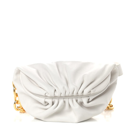 Bottega Veneta Nappa The Belt Chain Pouch Chalk 1 of 9