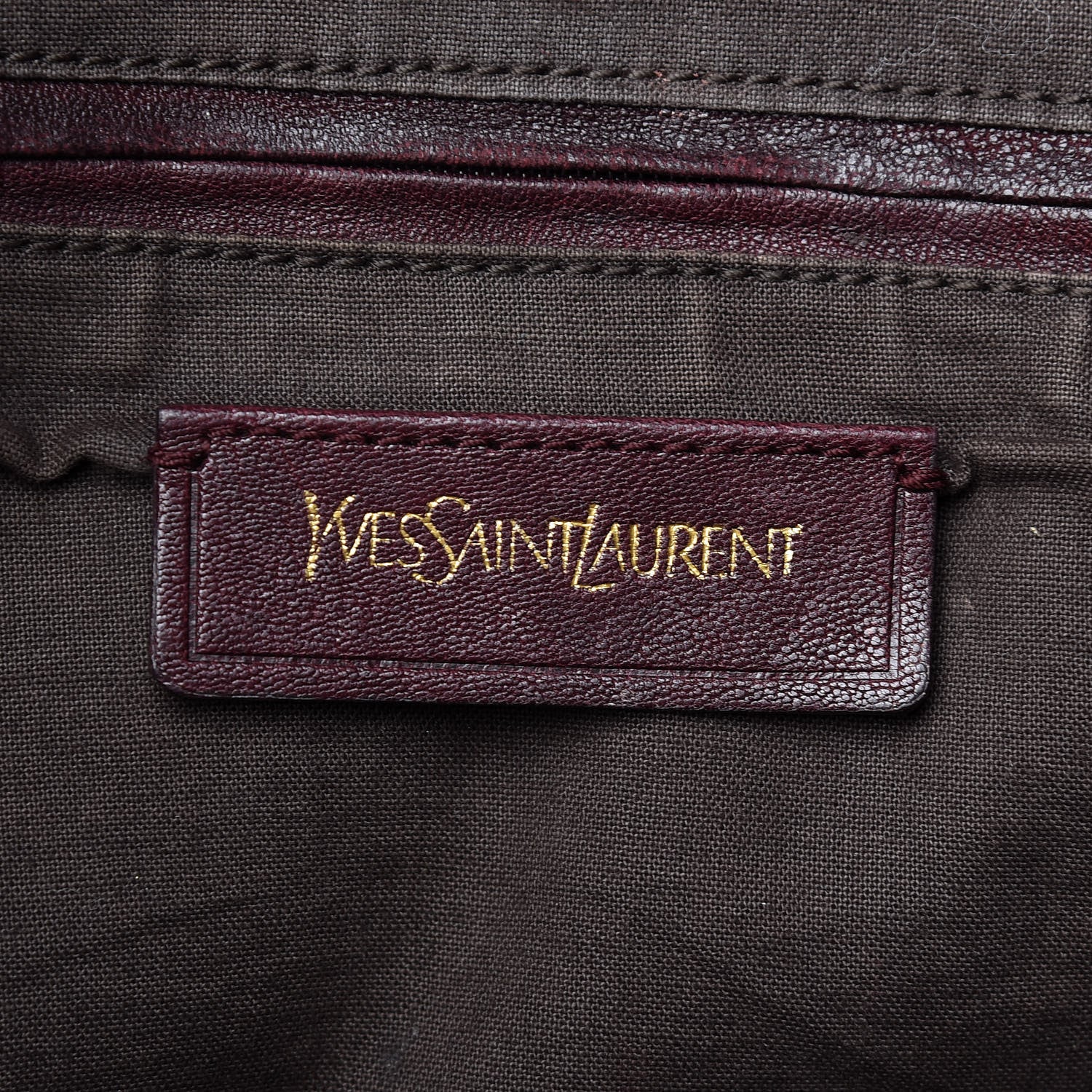 Saint Laurent Sheepskin Large Cabas ChYc Plum 6 of 23