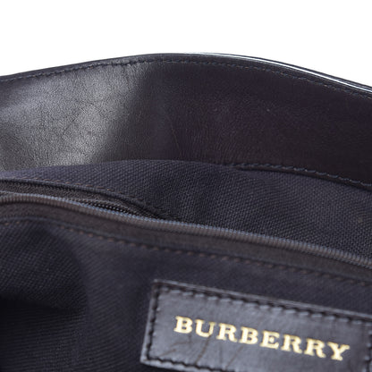 Burberry Haymarket Check Medium Golderton Tote Chocolate 11 of 18