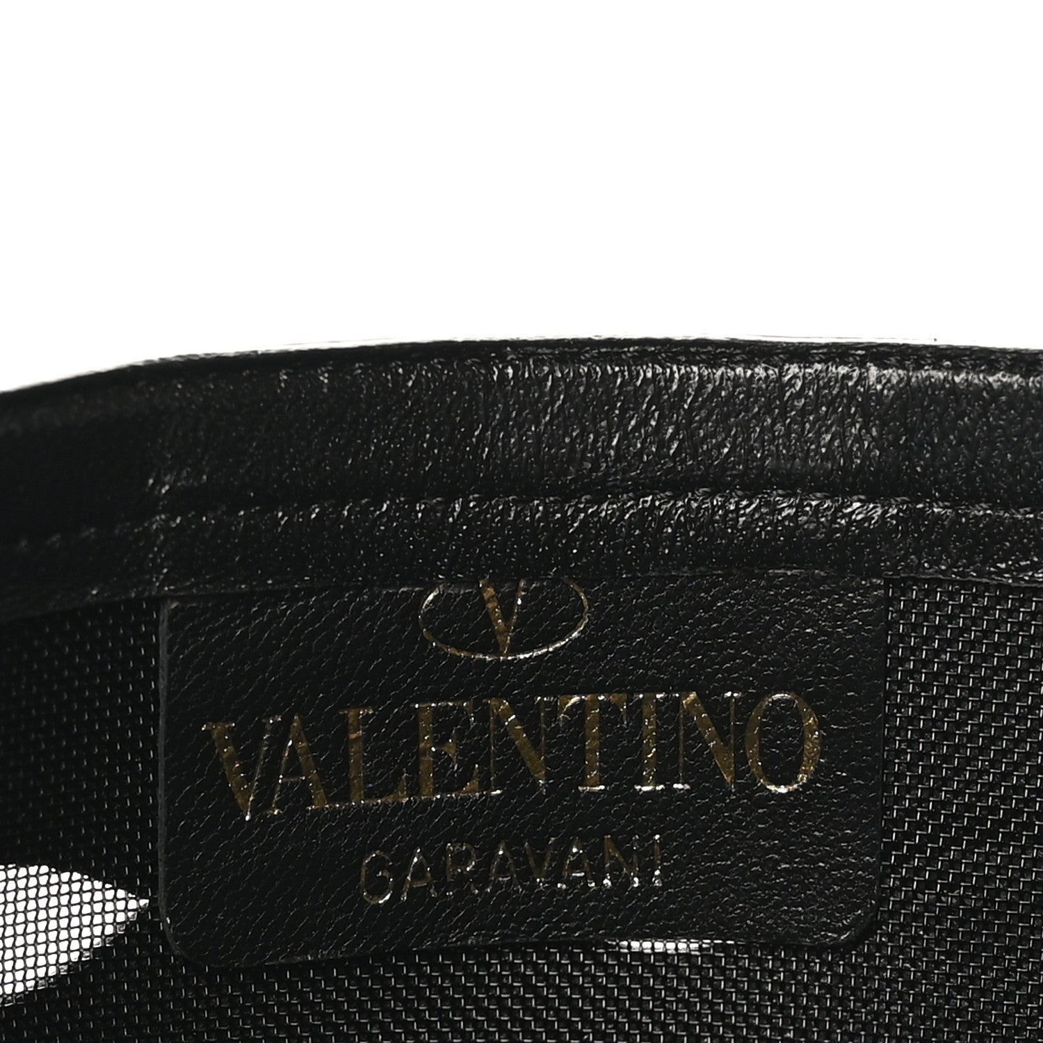 Valentino Garavani Calfskin Mesh Roman Stud Laser Cut Knee High Boots 37 Black 8 of 11