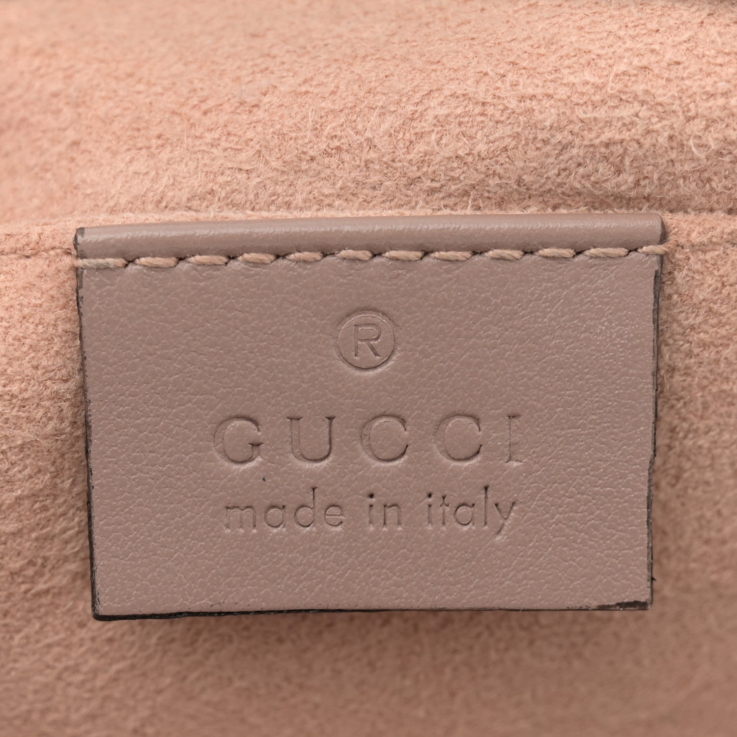 Gucci Calfskin Matelasse Small GG Marmont Chain Shoulder Bag Porcelain Rose 6 of 12