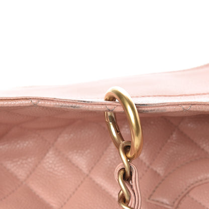 Chanel Caviar Quilted Grand Timeless Tote GTT Pink 10 of 27