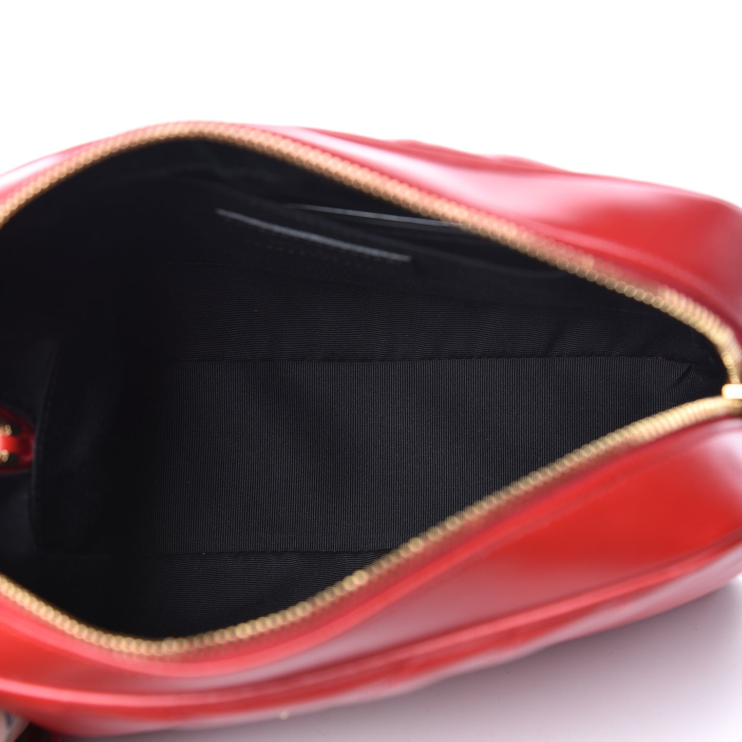 Calfskin Matelasse Monogram Lou Camera Bag Red