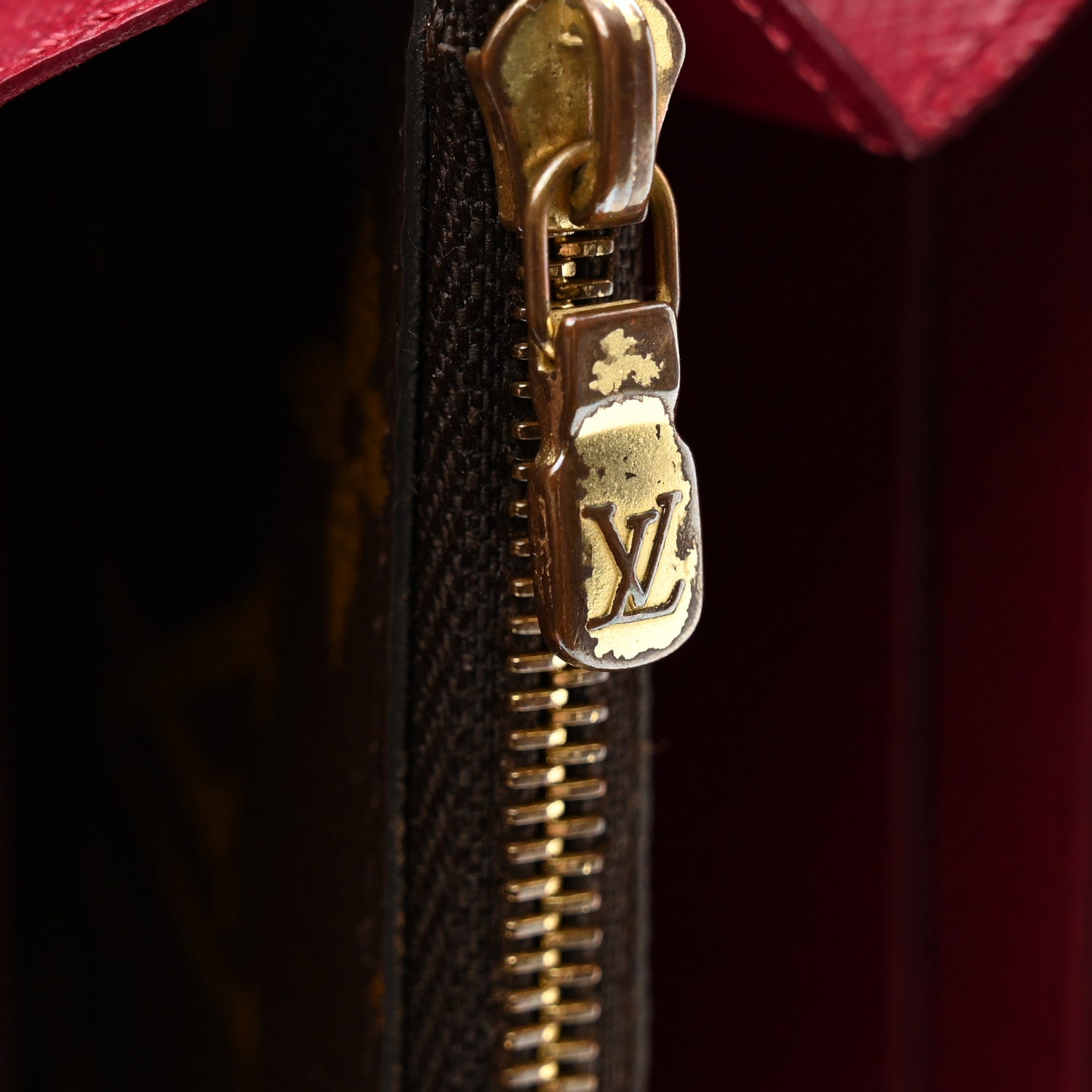 Louis Vuitton Monogram Clemence Wallet Fuchsia 8 of 8