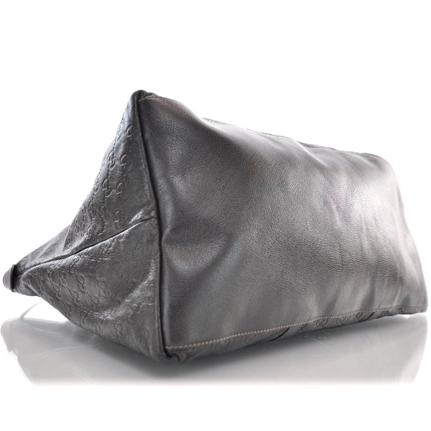 Guccissima Medium Joy Tote Bag Dark Brown
