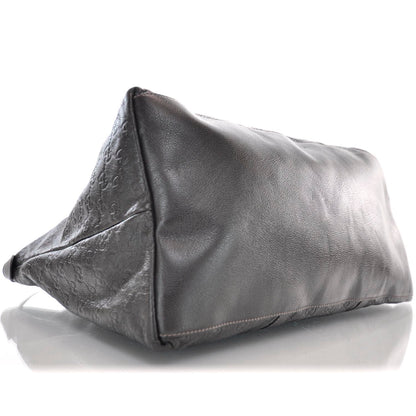 Gucci Guccissima Medium Joy Tote Bag Dark Brown 6 of 10