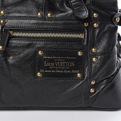 Louis Vuitton Lambskin Riveting Black 10 of 10