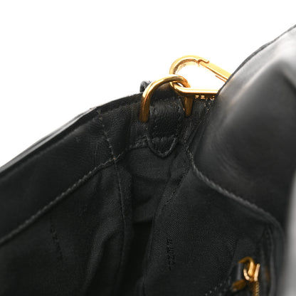 Fendi Nappa FF 1974 Embossed Large Baguette Black 12 of 12