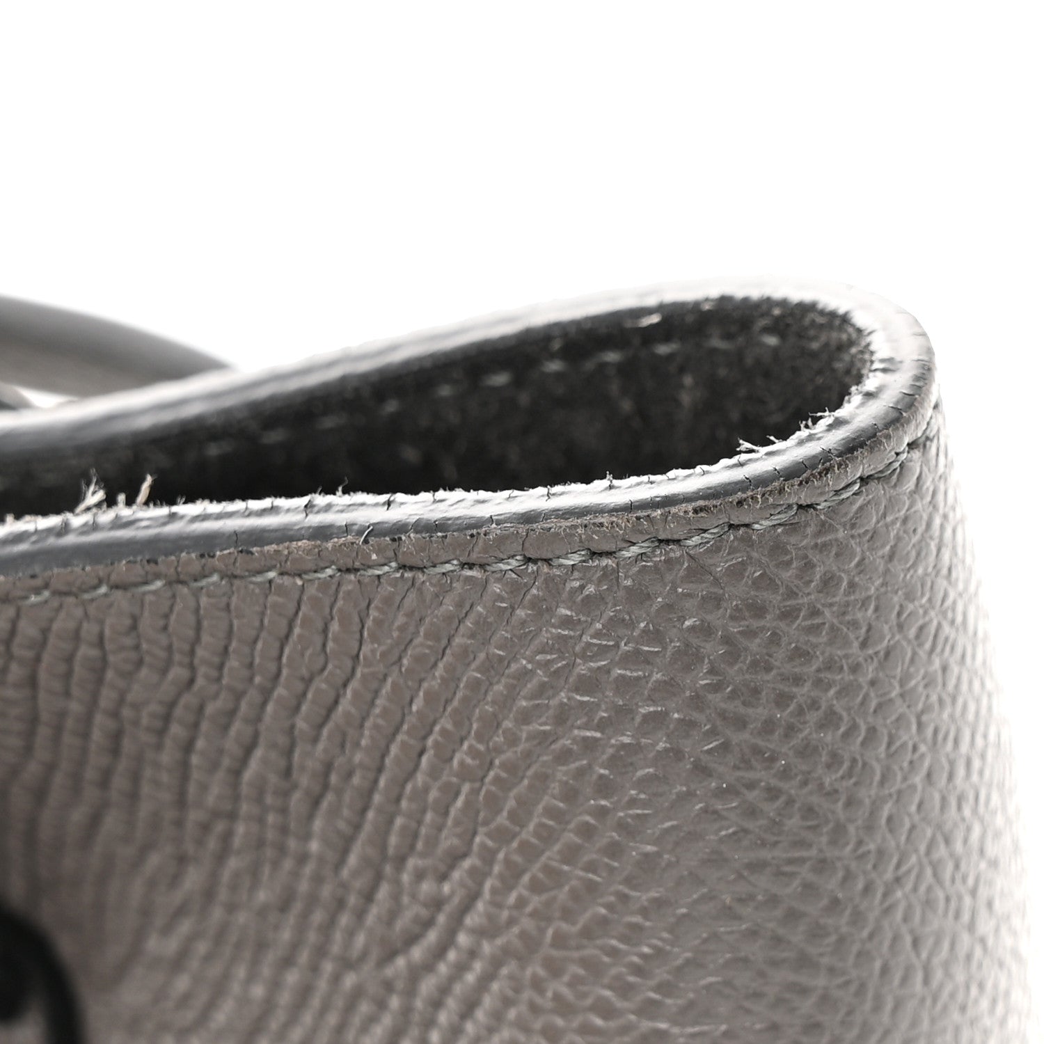 Celine Grained Calfskin Mini Belt Bag Grey 12 of 13