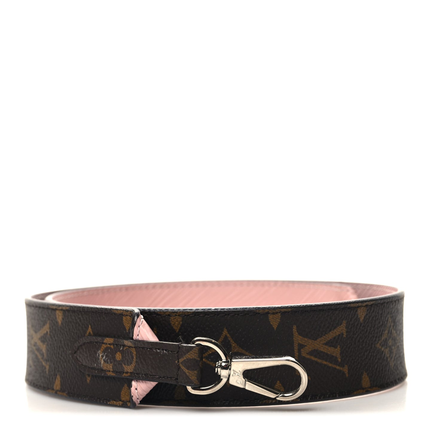 Monogram Bandouliere Shoulder Strap Rose Poudre