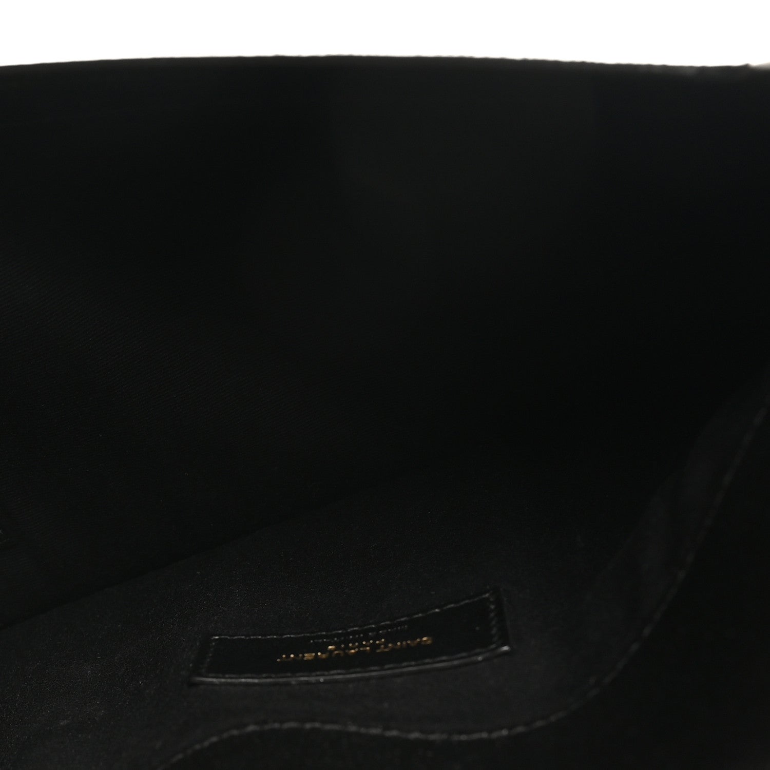 Saint Laurent Grain De Poudre Uptown Pouch Black 11 of 16