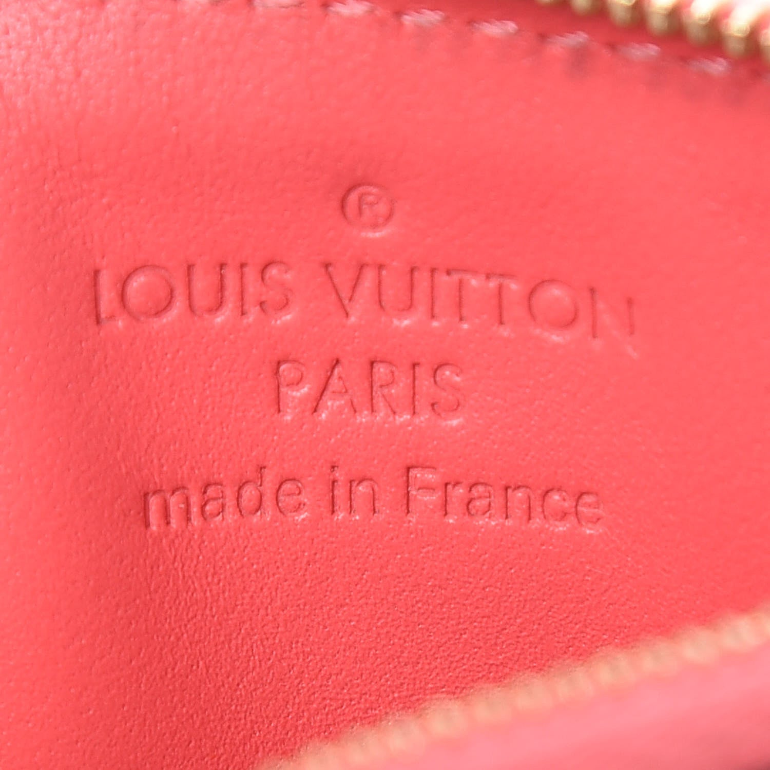 Louis Vuitton Vernis Key Pouch Rose Litchi 6 of 10