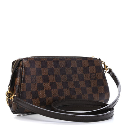 Louis Vuitton Damier Ebene Eva Clutch 3 of 9