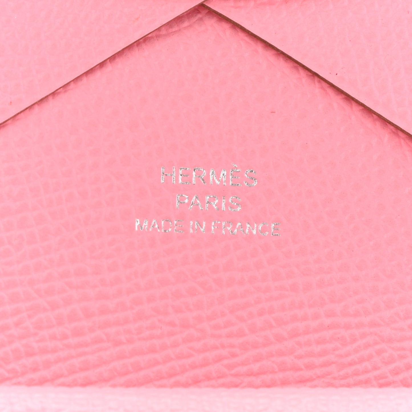 Epsom Calvi Duo Card Case Rose Confetti