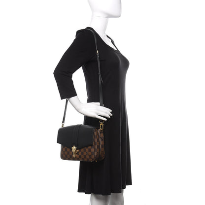 Louis Vuitton Damier Ebene Clapton Black 2 of 11