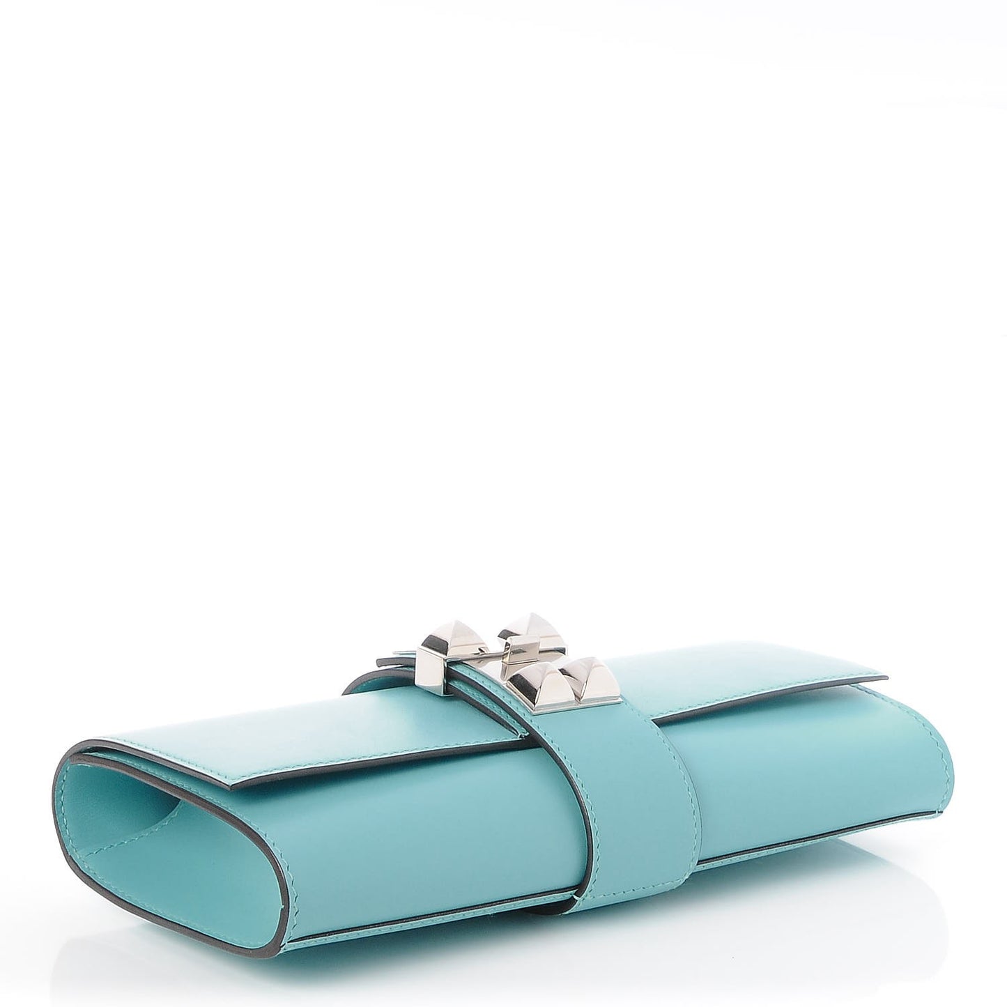 Tadelakt Medor 23 Clutch Bleu Atoll