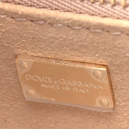 Dolce & Gabbana Calfskin DG Logo Flap Crossbody Bag White 6 of 12