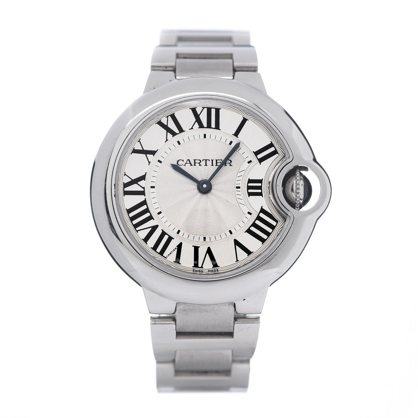 Stainless Steel 33mm Ballon Bleu De Cartier Quartz Watch