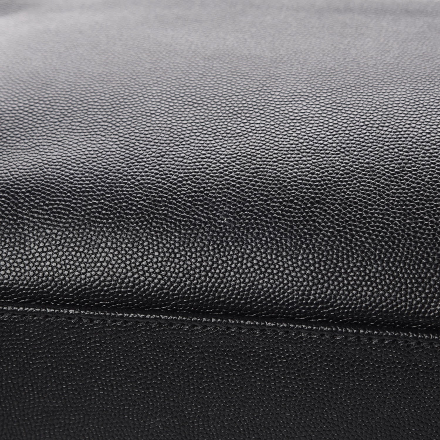 Saint Laurent Grain De Poudre Medium West Hollywood Monogram Fold-Over Black 16 of 16