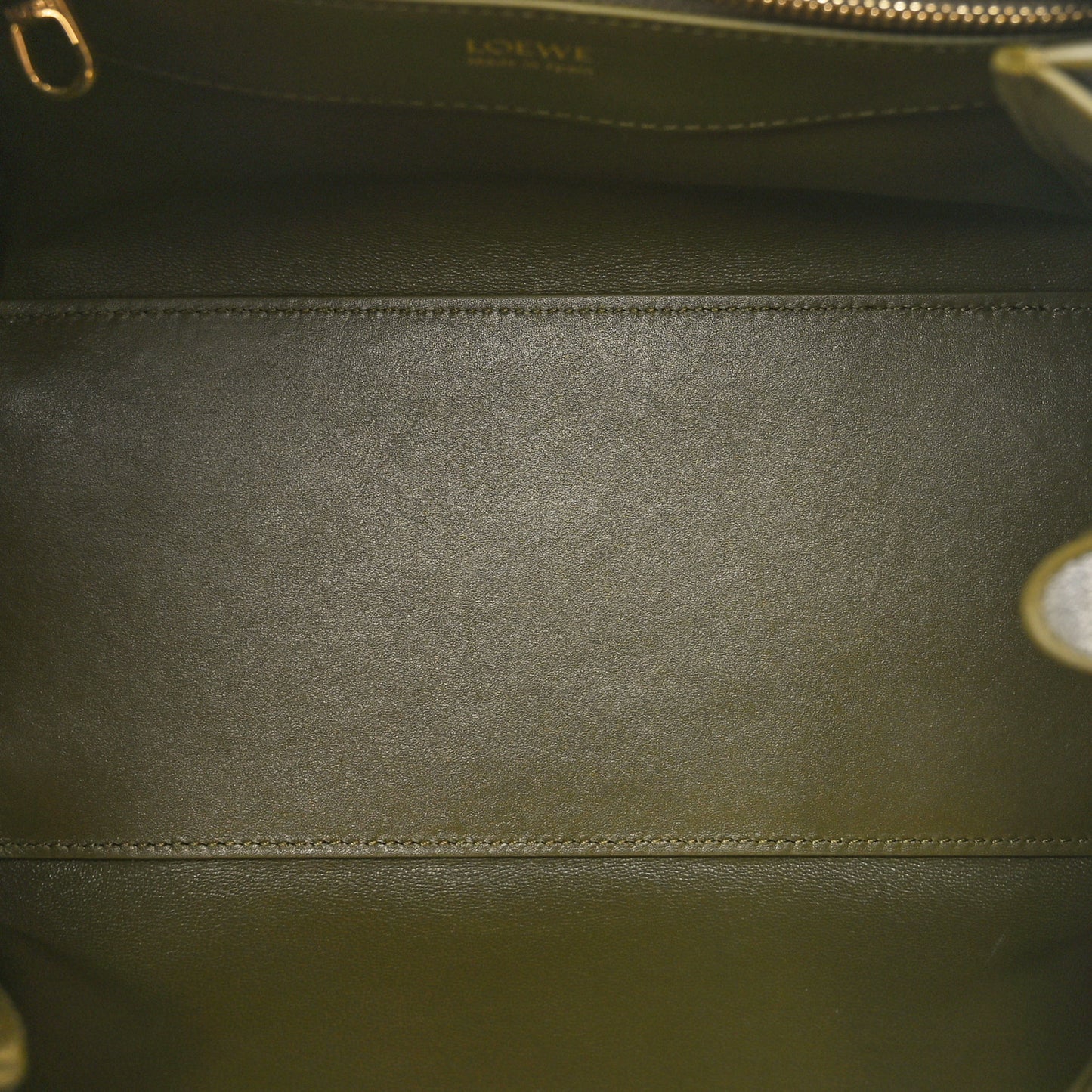 Supple Calfskin Small Madrid Bag Olive