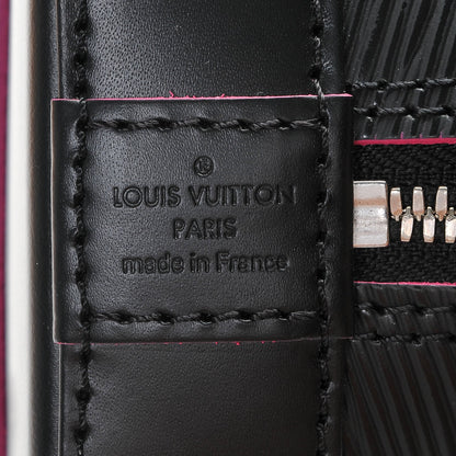 Louis Vuitton Epi Alma BB Black Hot Pink 6 of 7