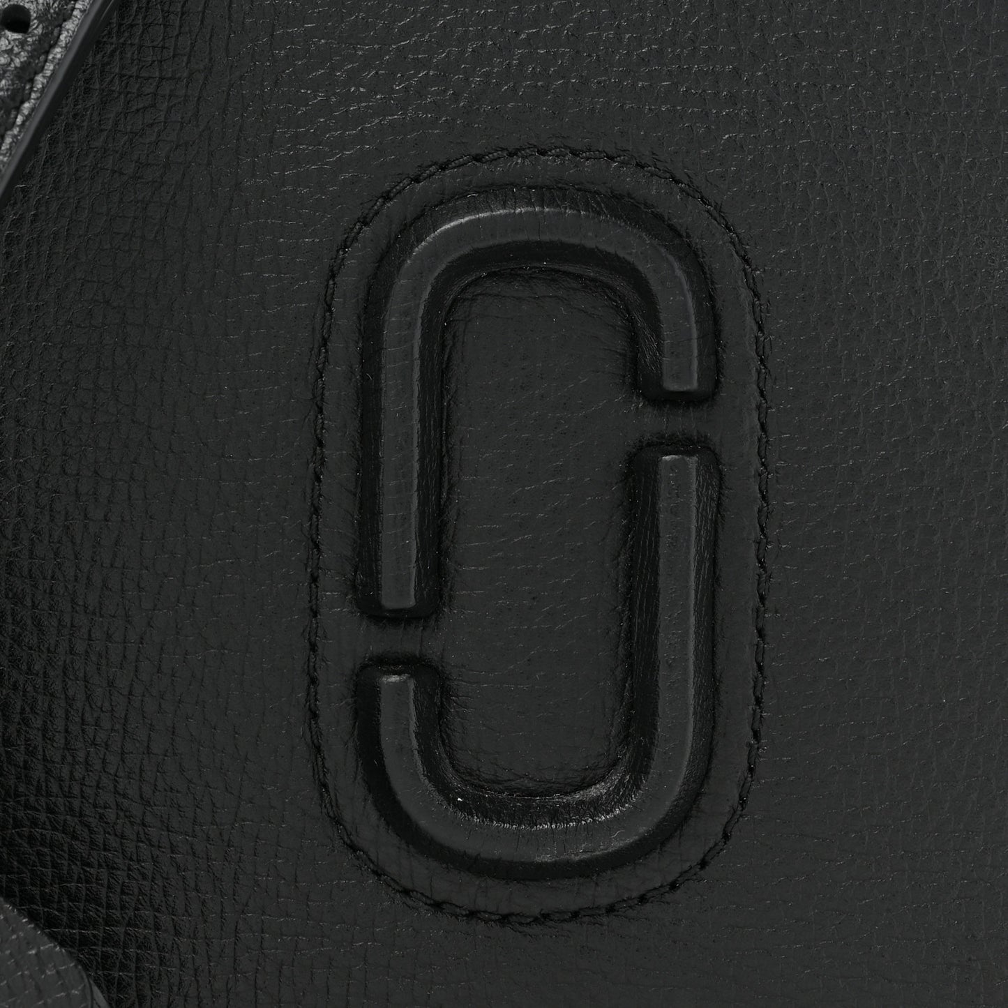 Calfskin Shutter Camera Crossbody Bag Black