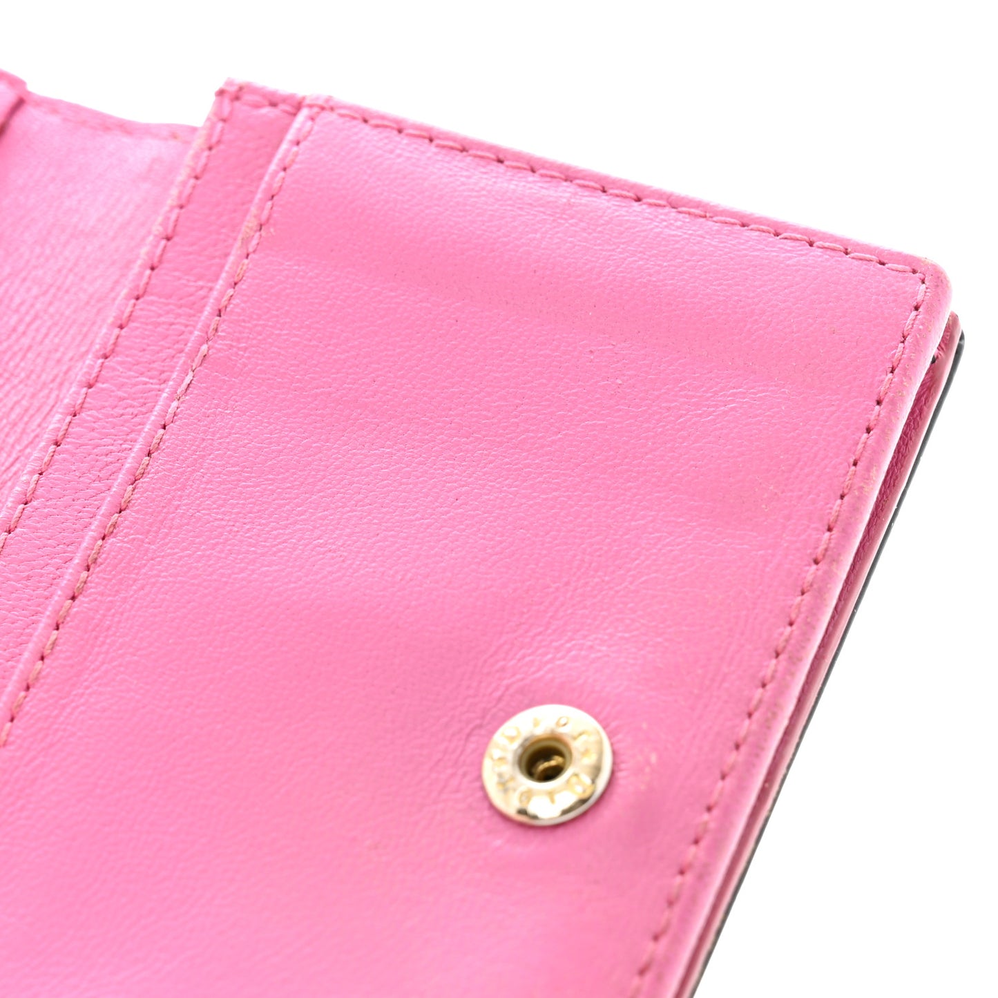 Patent Ultimate Card Holder Black Pink