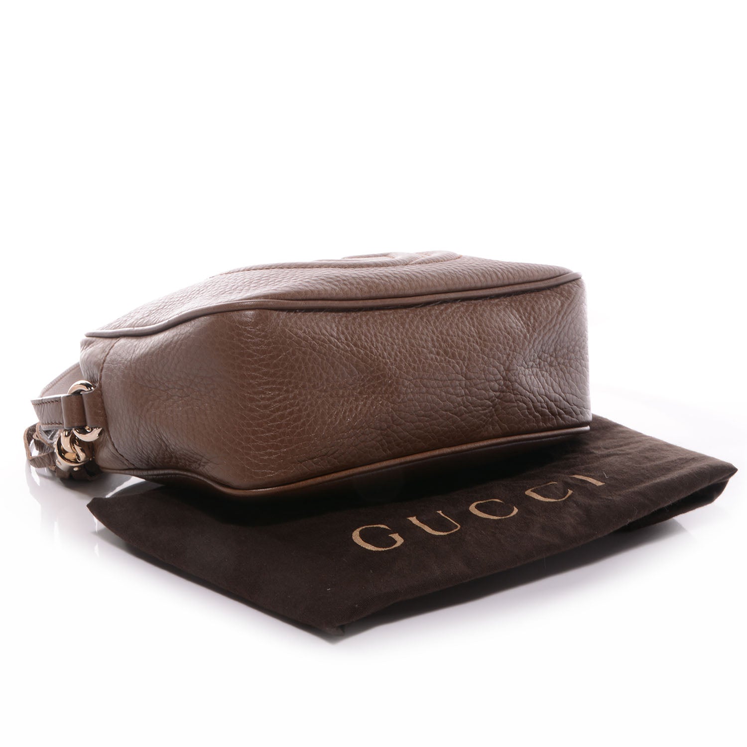 Gucci Cellarius Calfskin Small Soho Disco Bag Acero 4 of 8
