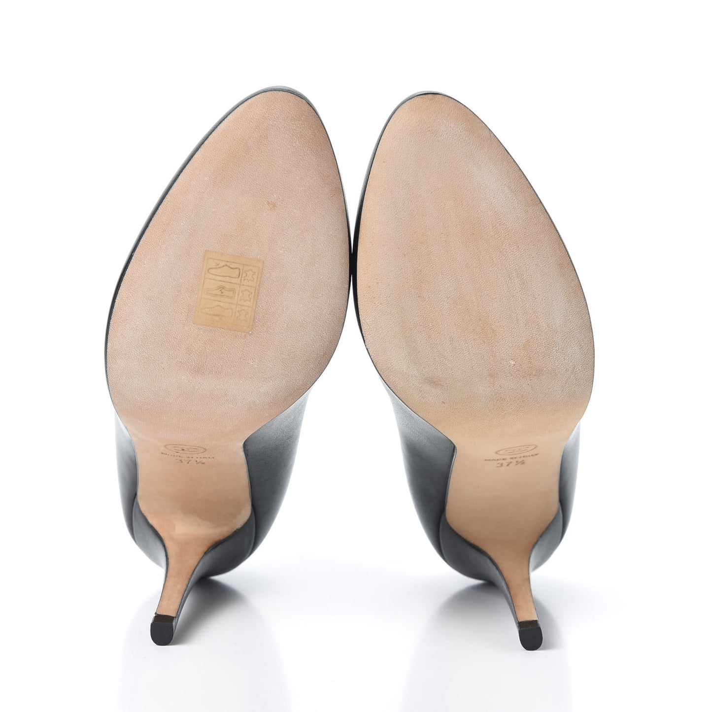 Lambskin CC Pumps 37.5 Black