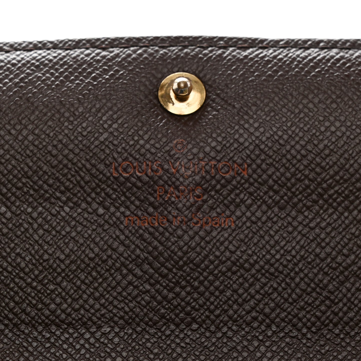 Damier Ebene Sarah Wallet