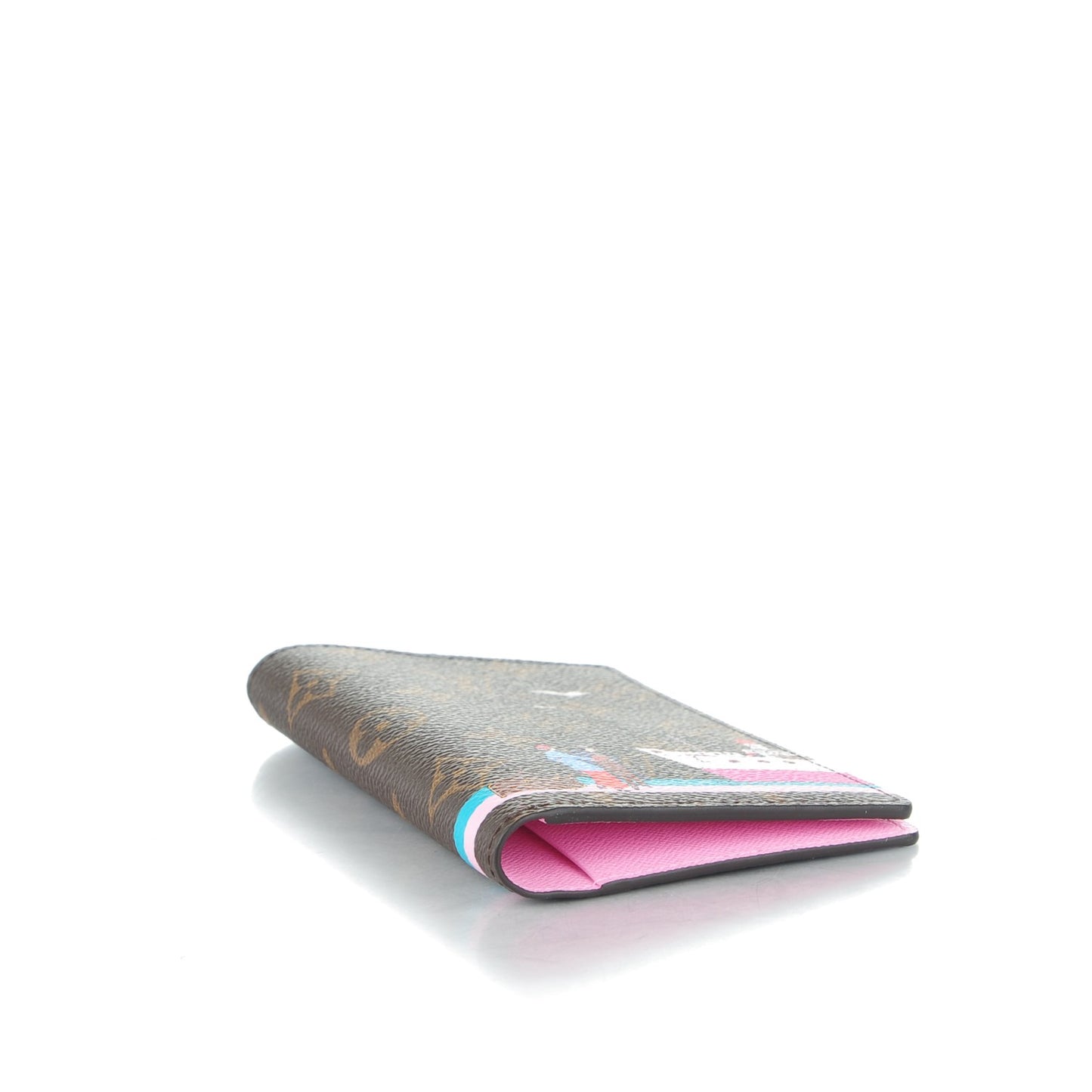 Monogram 2016 Christmas Animation Passport Cover Rose Ballerine