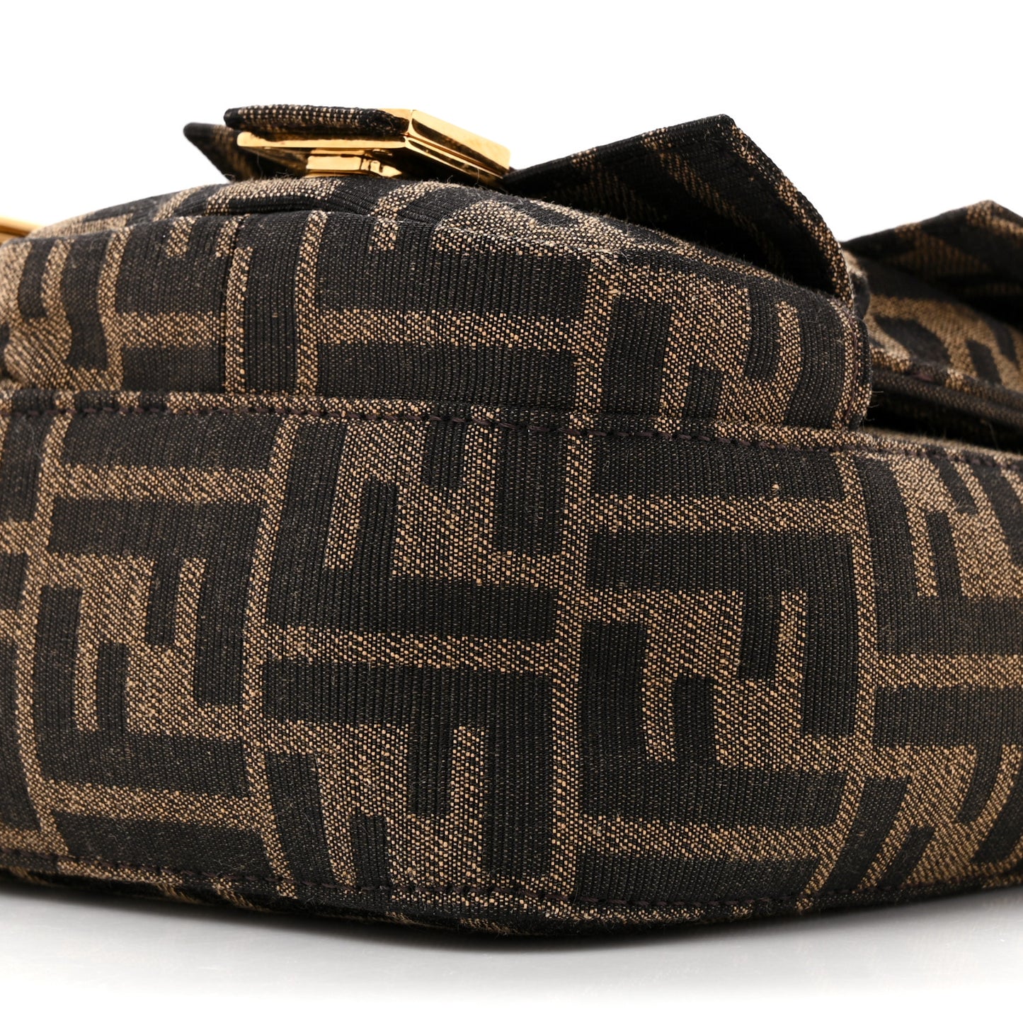 Fabric Jacquard FF 1974 Multipocket Baguette Tobacco Moro