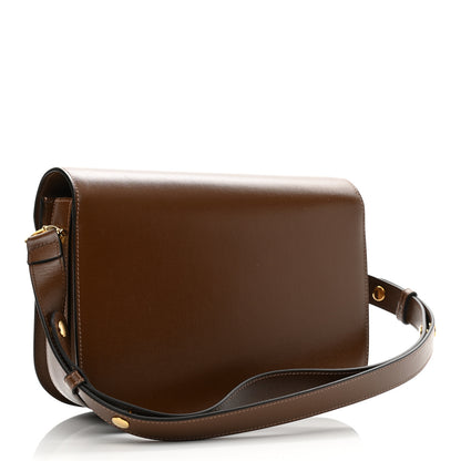 Gucci Azalea Calfskin Horsebit 1955 Shoulder Bag Brown Sugar 3 of 12