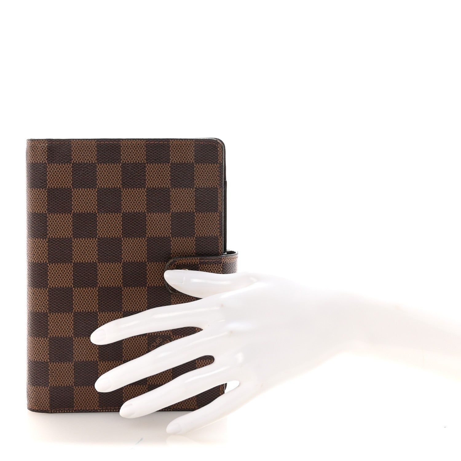 Louis Vuitton Damier Ebene Medium Ring Agenda Cover 2 of 7