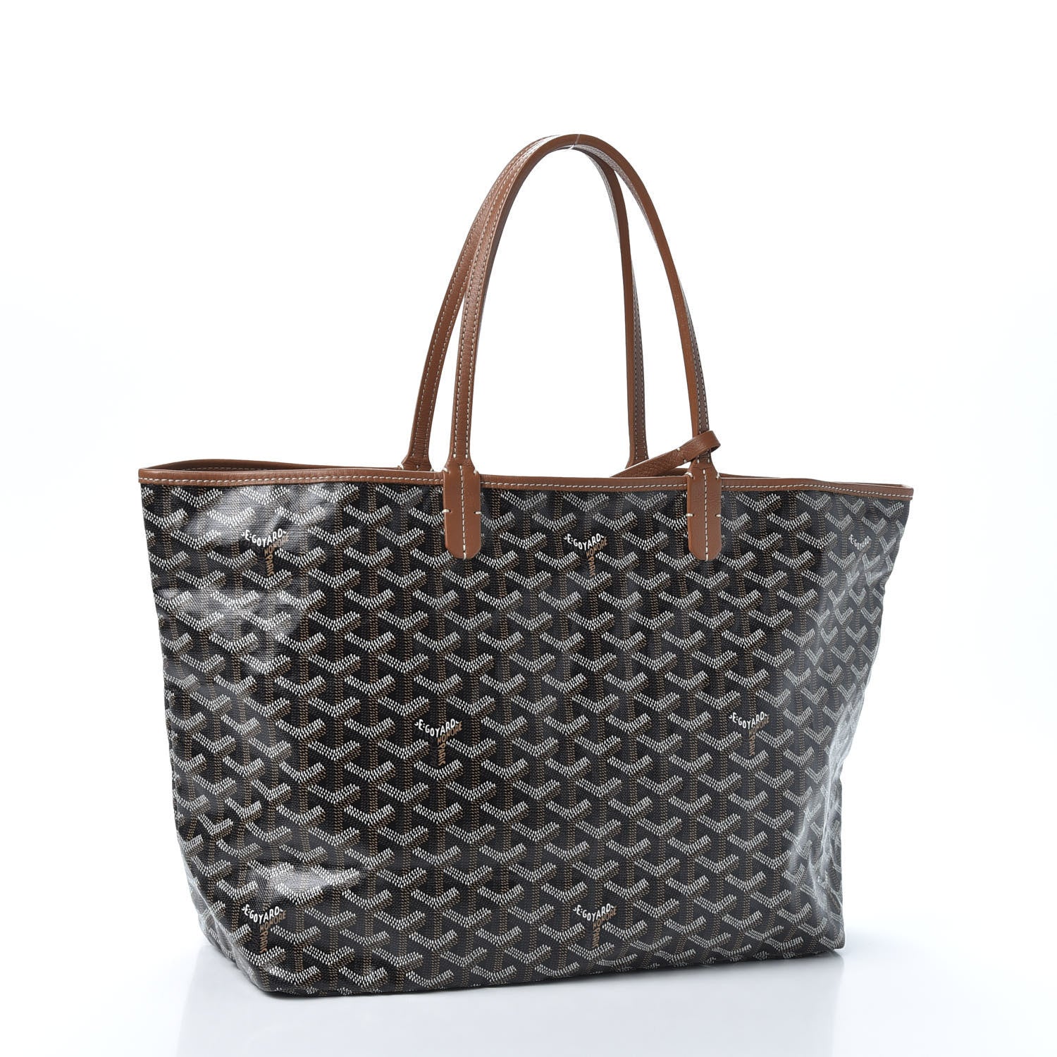 Goyard Goyardine Saint Louis PM Black Gold 2 of 8
