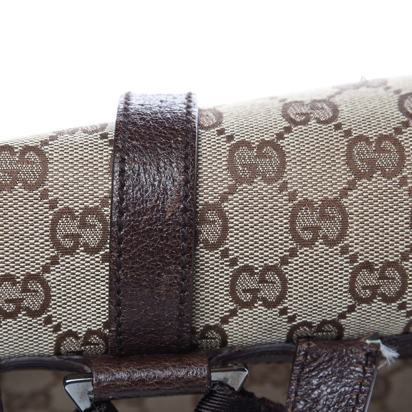 Monogram Backpack Dark Brown
