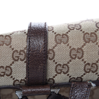 Gucci Monogram Backpack Dark Brown 19 of 21