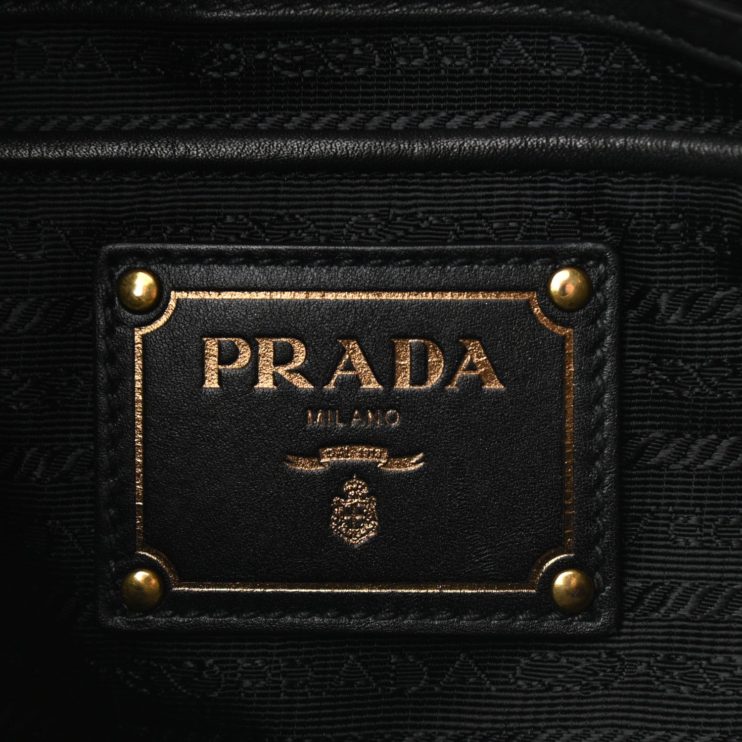 Prada Vitello Soft Shopping Satchel Black 6 of 14