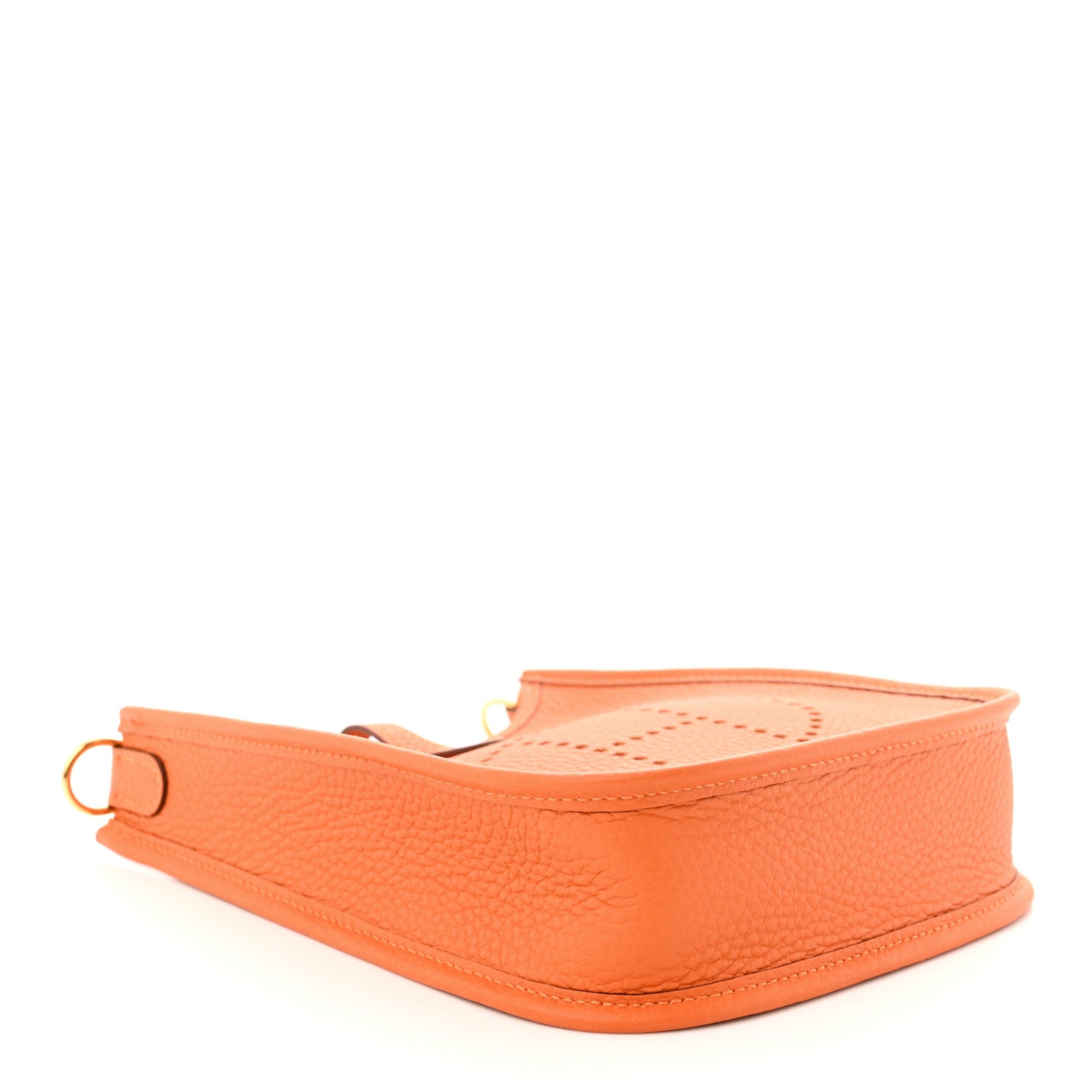 Hermes Taurillon Clemence Evelyne TPM Orange 4 of 11