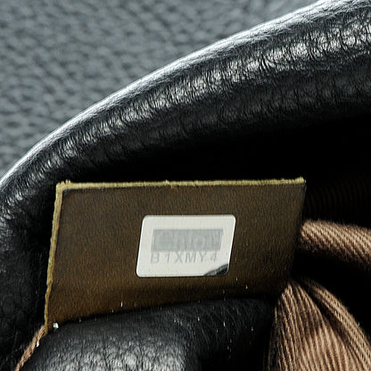 Chloe Calfskin Medium Marcie Round Crossbody Bag Black 8 of 9