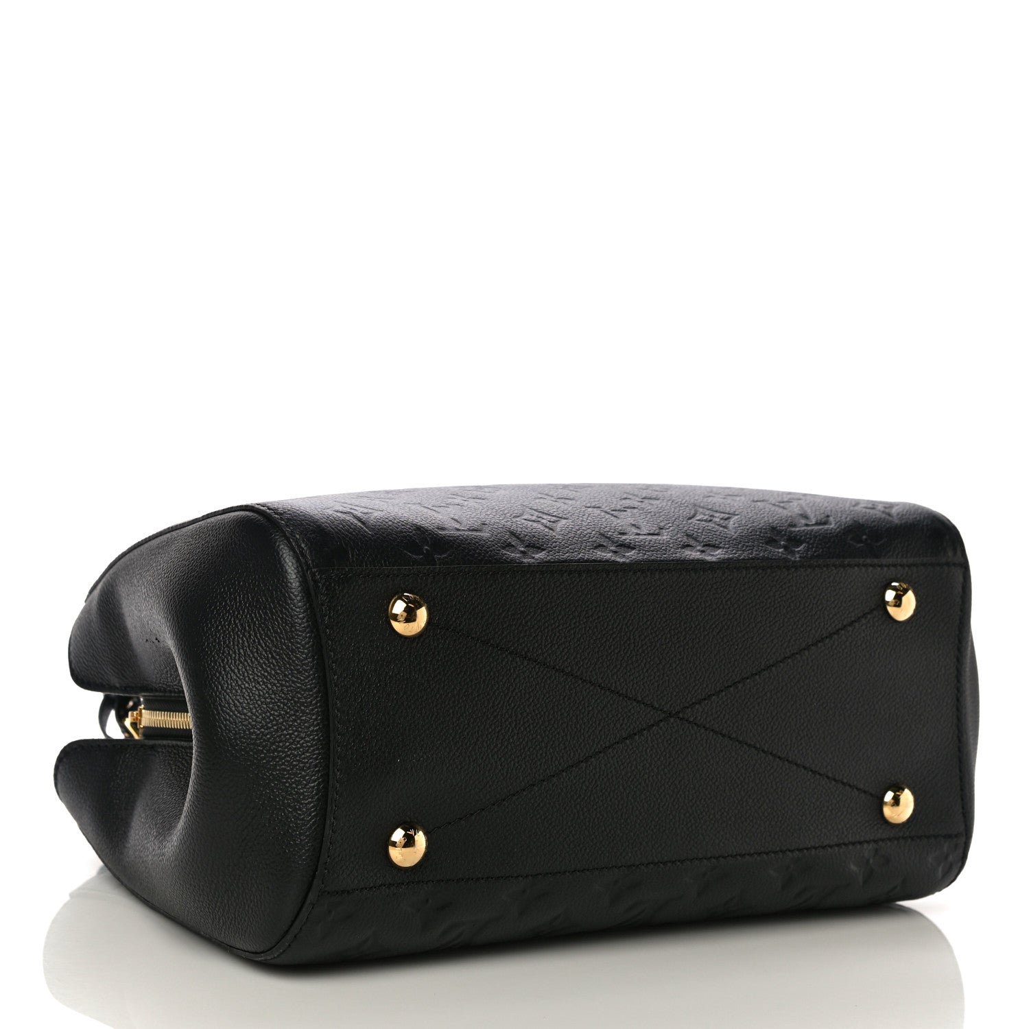 Louis Vuitton Empreinte Montaigne MM Black 3 of 9