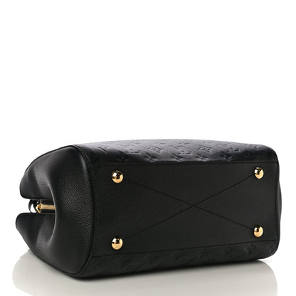 Louis Vuitton Empreinte Montaigne MM Black 3 of 9