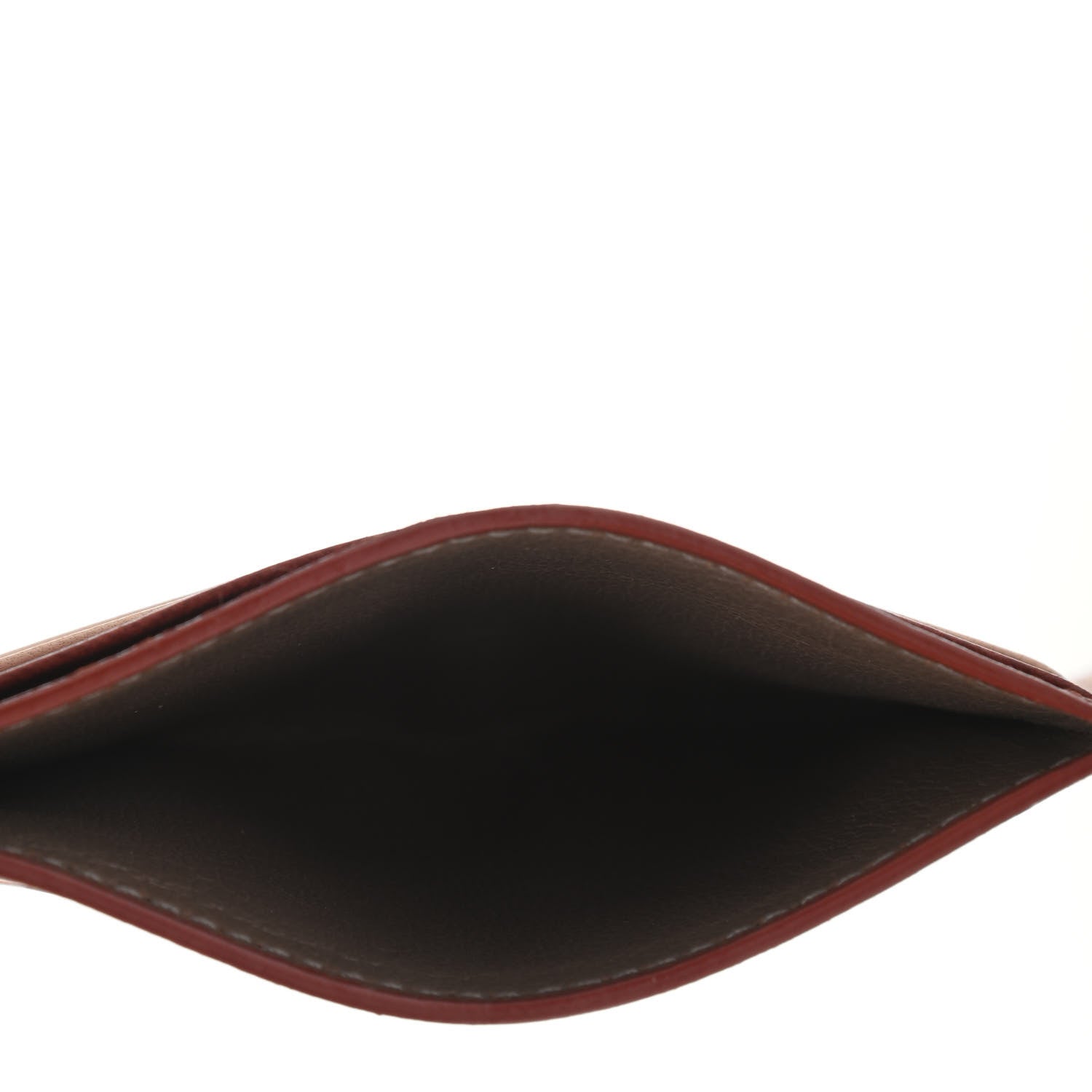 Bottega Veneta Nappa Intrecciato Card Holder Flamingo Brique 4 of 4