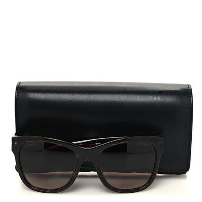 Chanel Acetate Runway Square Sunglasses 5380-A Dark Tortoise 8 of 8