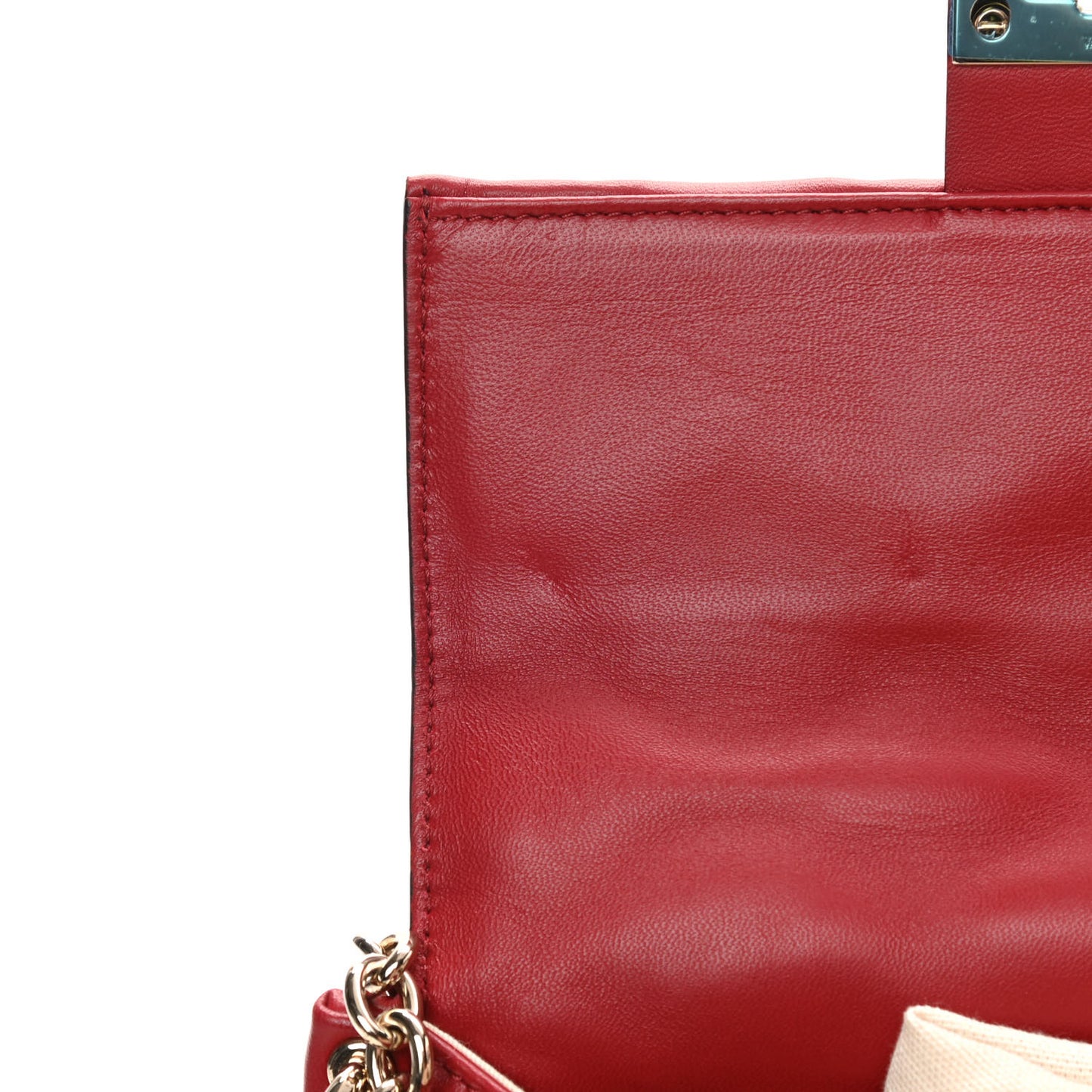 Nappa Small Candystud Crossbody Rosso Valentino
