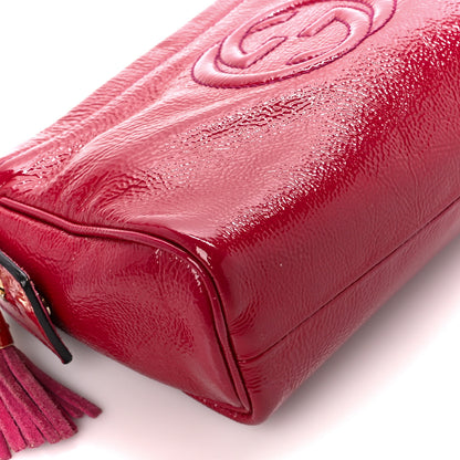 Gucci Soft Patent Soho Cosmetic Case Bright Bougainvillea 9 of 10