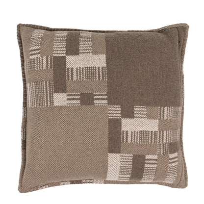 Hermes Wool Cashmere Avalon Paper Block Pillow Ecru Naturel 2 of 3