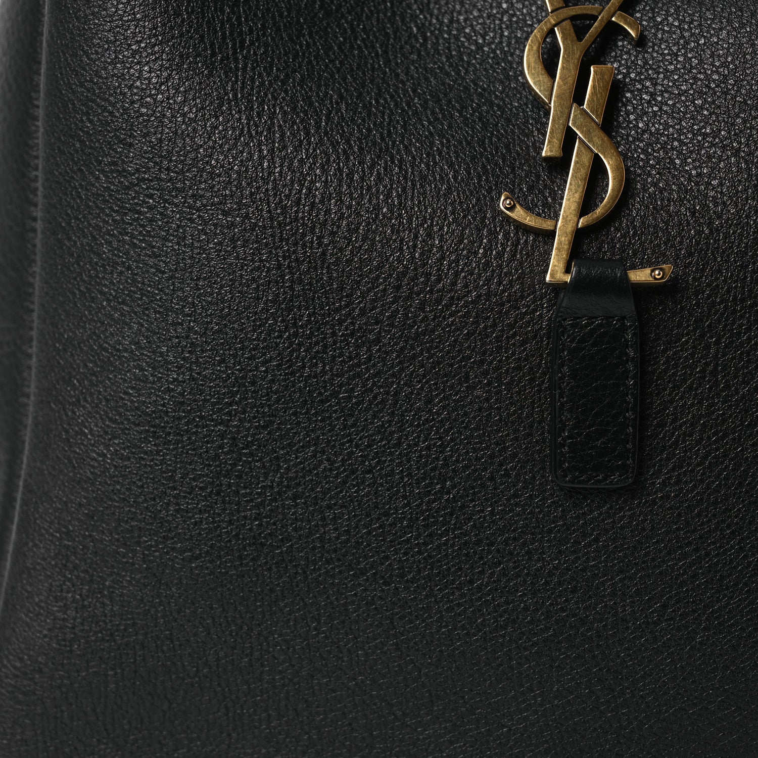 Saint Laurent Smooth Calfskin Small Le 5 A 7 Soft Hobo Black 10 of 17